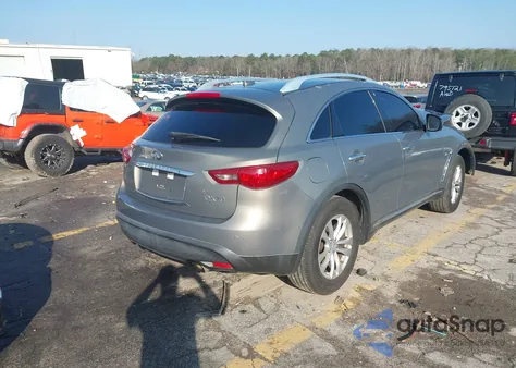 2014 Infiniti Qx70 из США, поврежденный, VIN JN8CS1MU1EM450769